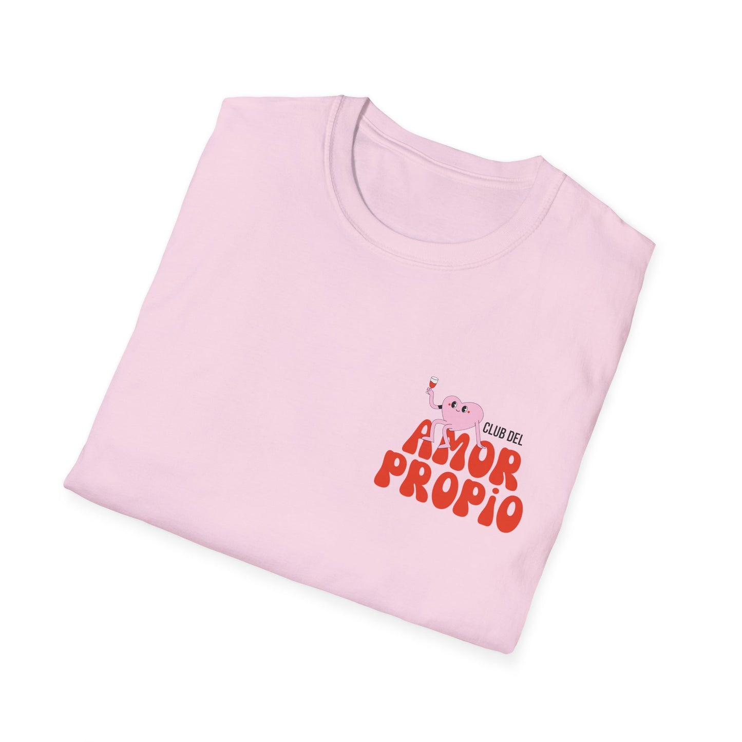 Cuidado! Amor Propio Unisex T-Shirt - Fun Graphic Tee for Self-Love