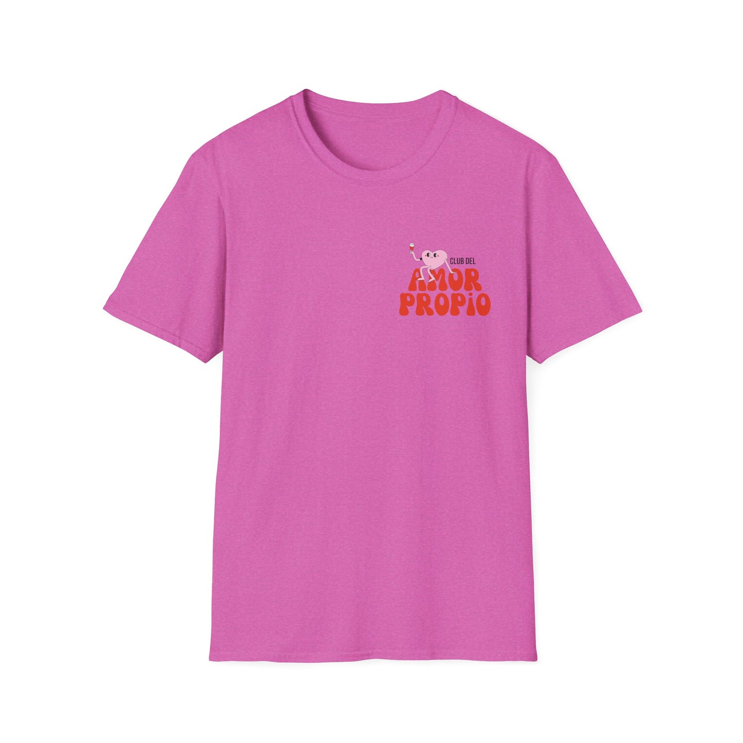 Cuidado! Amor Propio Unisex T-Shirt - Fun Graphic Tee for Self-Love