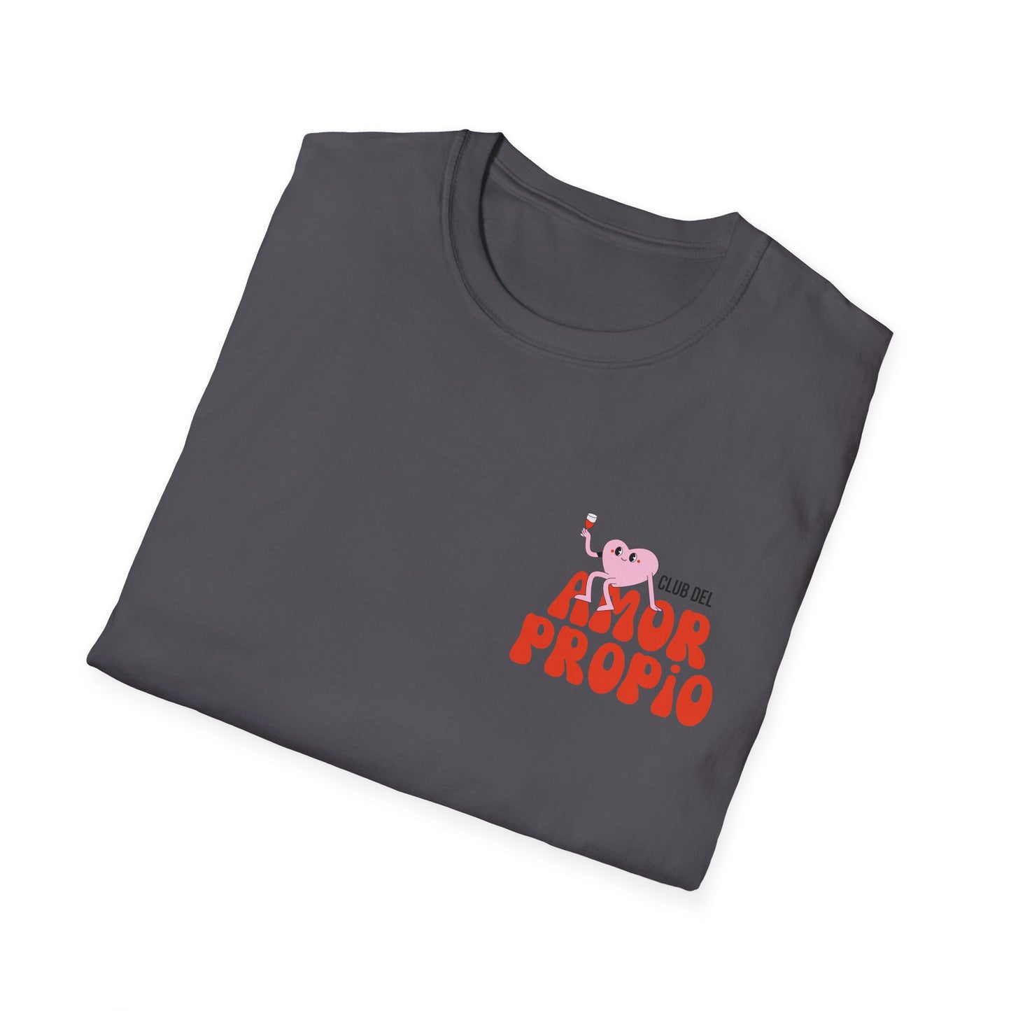 Cuidado! Amor Propio Unisex T-Shirt - Fun Graphic Tee for Self-Love
