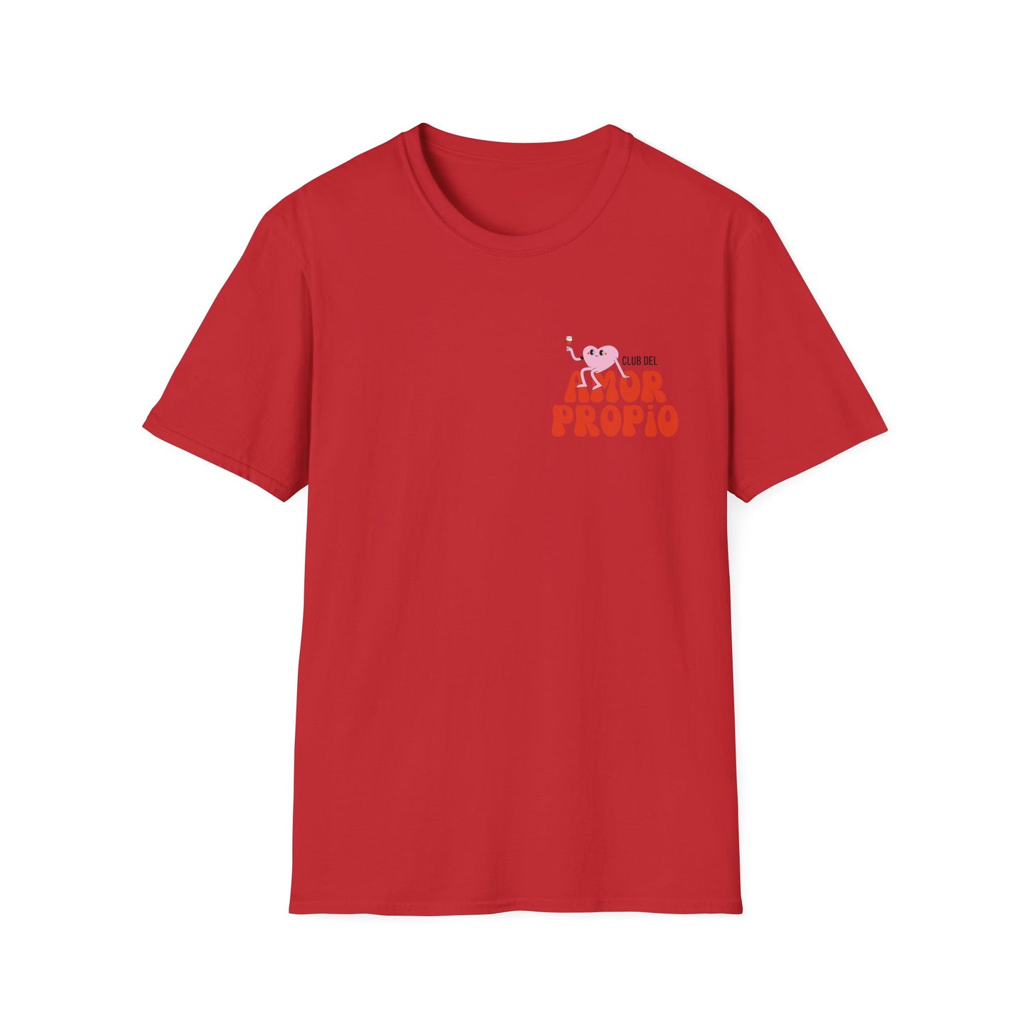 Cuidado! Amor Propio Unisex T-Shirt - Fun Graphic Tee for Self-Love