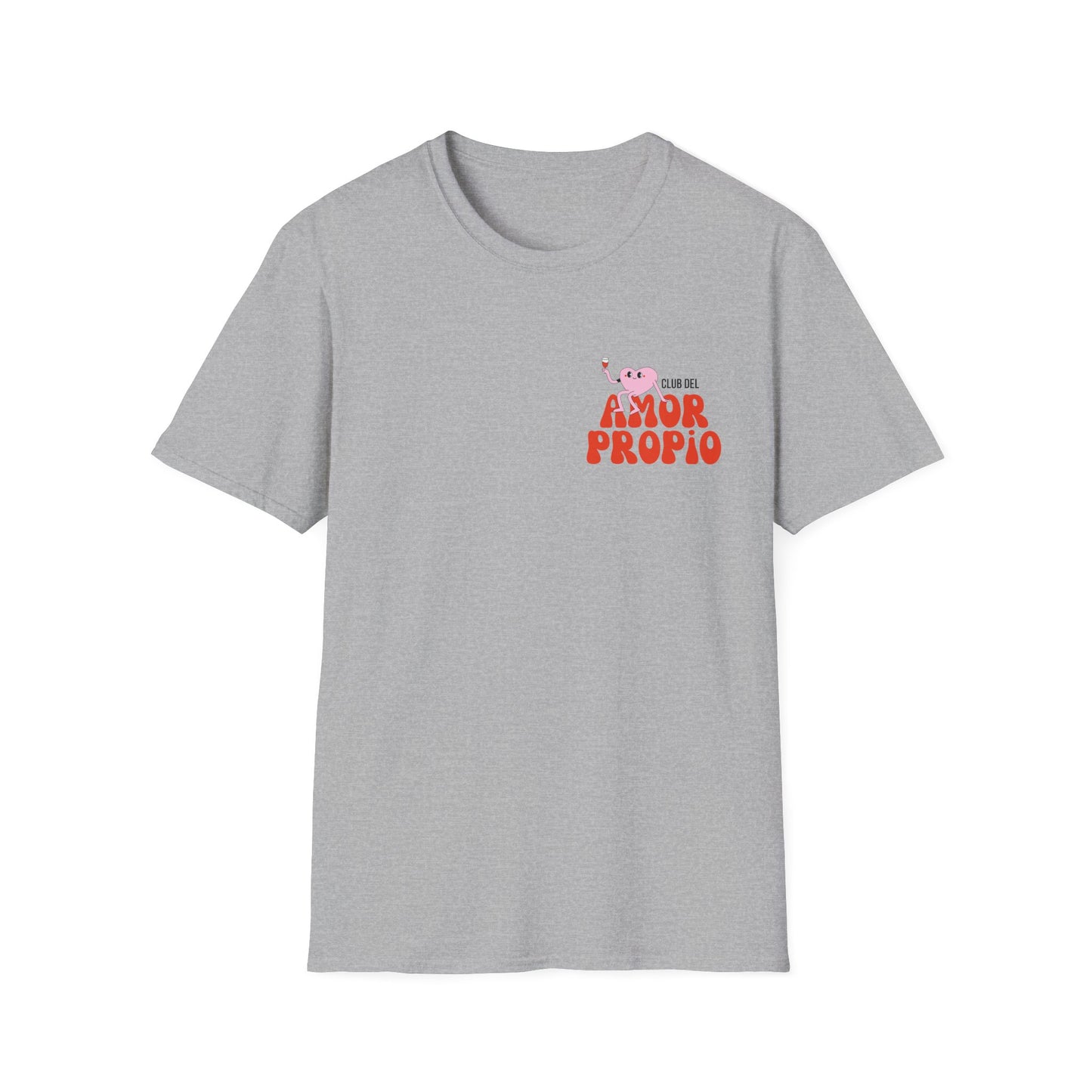 Cuidado! Amor Propio Unisex T-Shirt - Fun Graphic Tee for Self-Love