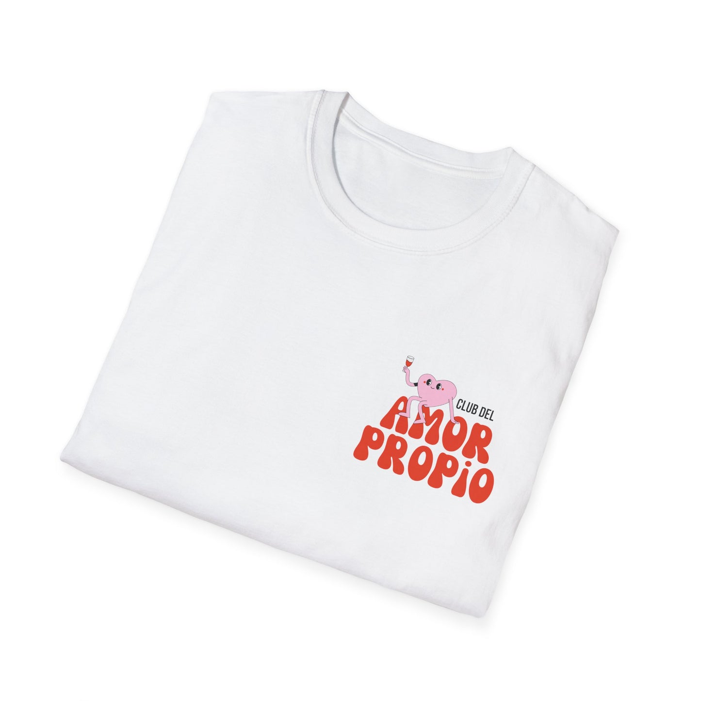 Cuidado! Amor Propio Unisex T-Shirt - Fun Graphic Tee for Self-Love