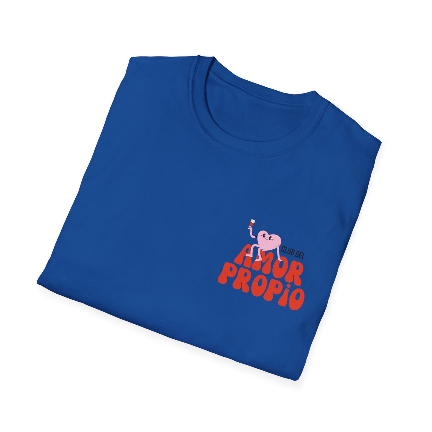 Cuidado! Amor Propio Unisex T-Shirt - Fun Graphic Tee for Self-Love