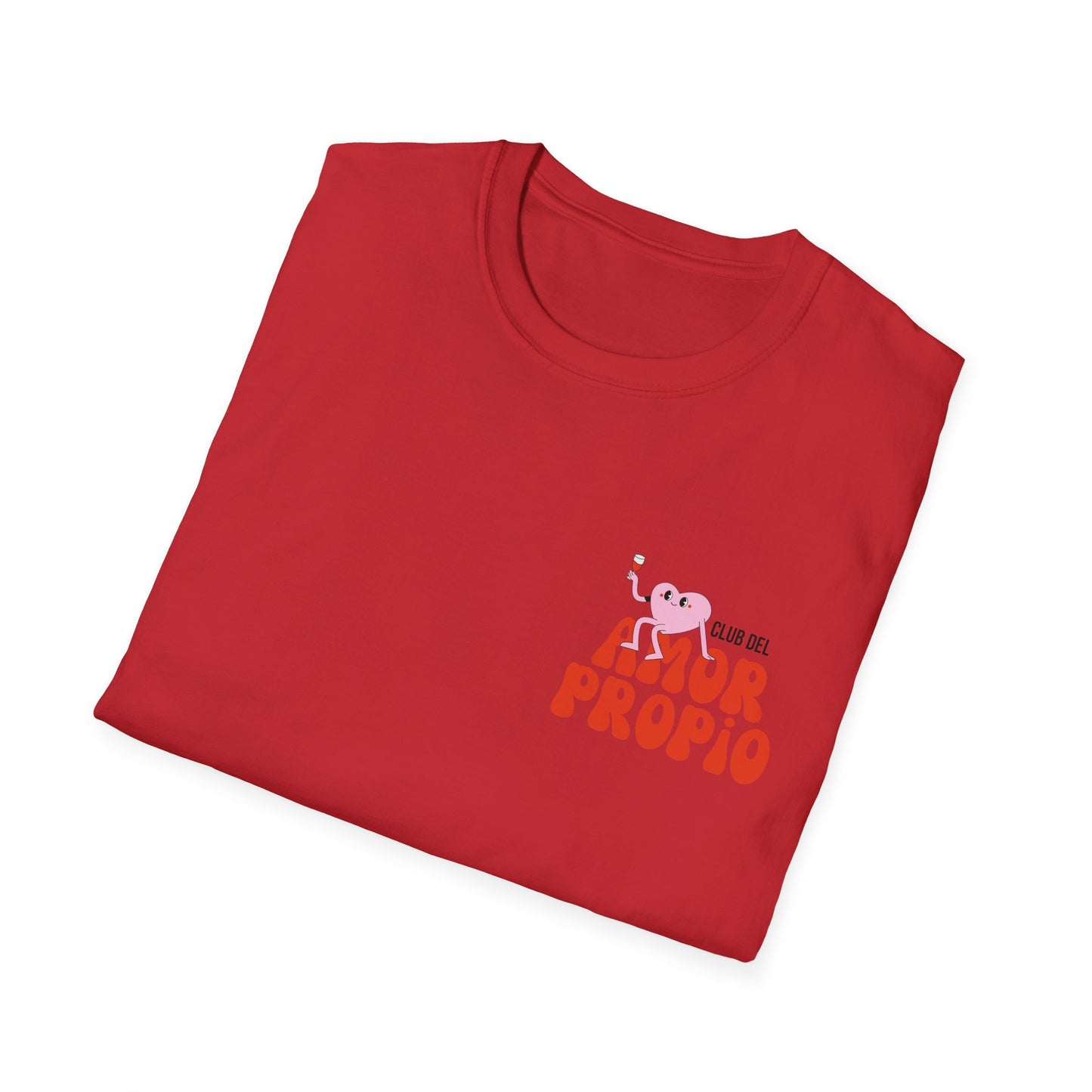 Cuidado! Amor Propio Unisex T-Shirt - Fun Graphic Tee for Self-Love