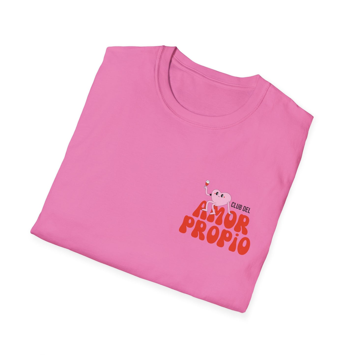 Cuidado! Amor Propio Unisex T-Shirt - Fun Graphic Tee for Self-Love
