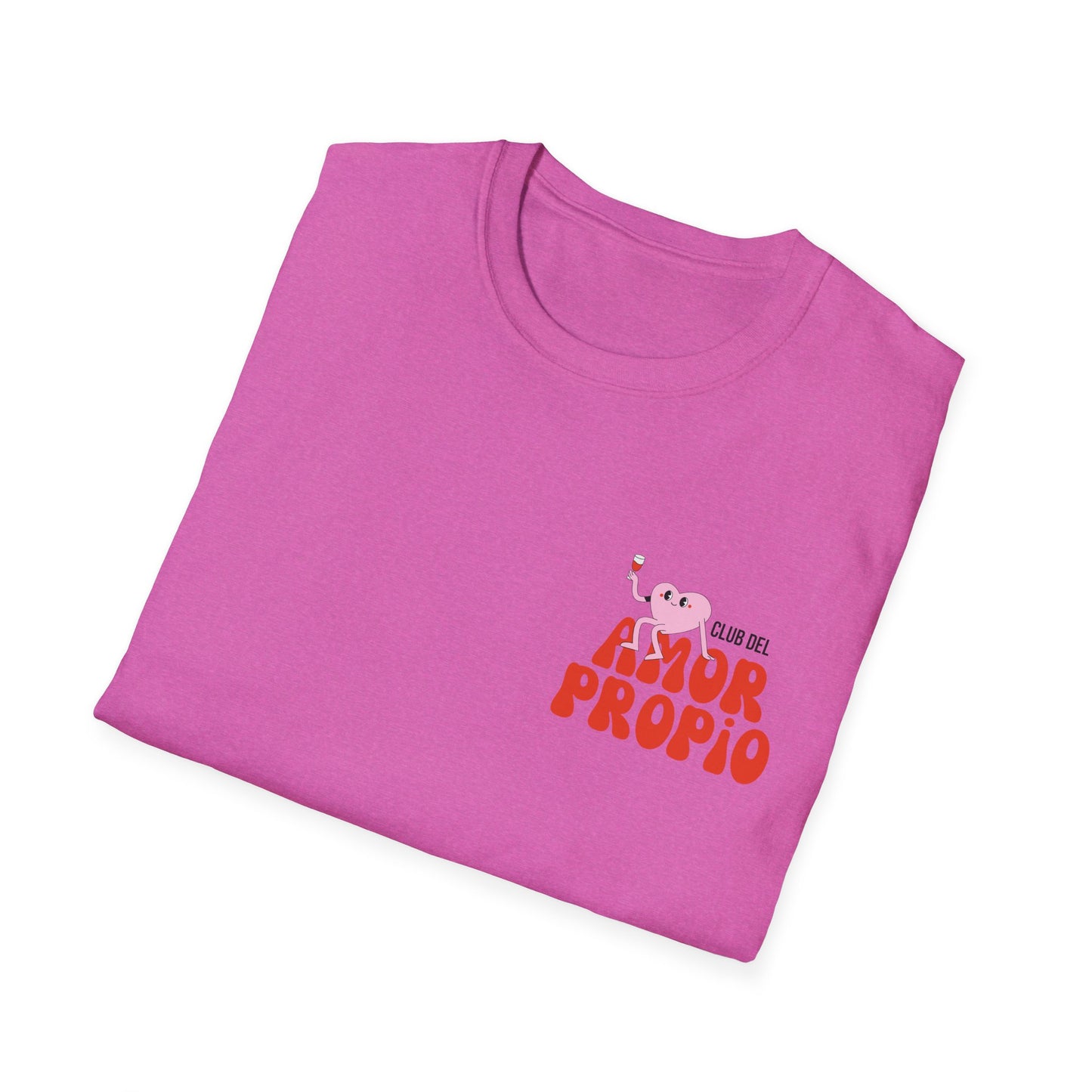 Cuidado! Amor Propio Unisex T-Shirt - Fun Graphic Tee for Self-Love
