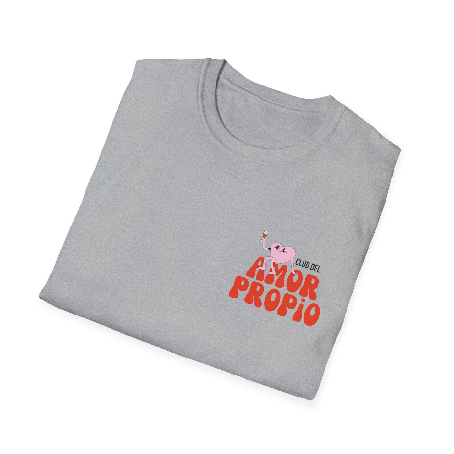 Cuidado! Amor Propio Unisex T-Shirt - Fun Graphic Tee for Self-Love